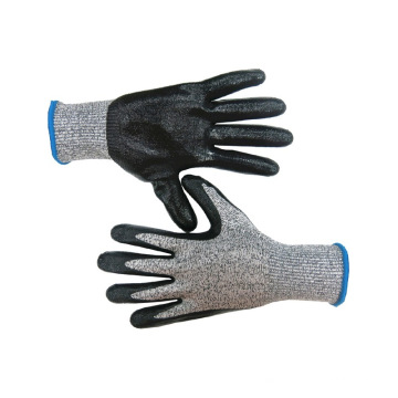 Level 5 Nitrile Coated Cut Resistant Hand Gloves